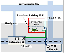 Sala Silom Map